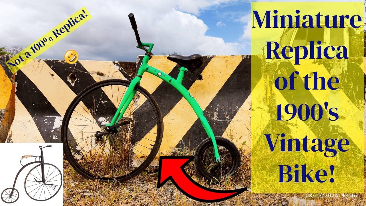 1900's Vintage Bike Restoration! | Just a Miniature Replica