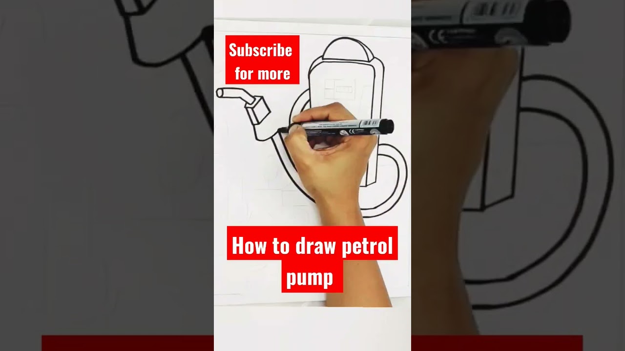 easy save fuel drawing #shorts #shortsclip #viralvideo #youtubeshorts @EasylearningArt