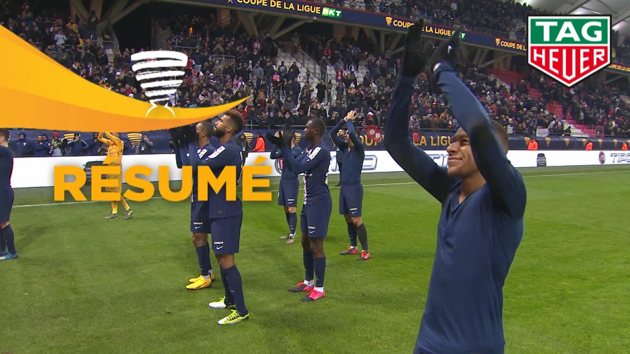 Stade de Reims - Paris Saint-Germain ( 0-3 ) (1/2 finale) - Résumé - (REIMS - PARIS) / 2019-20