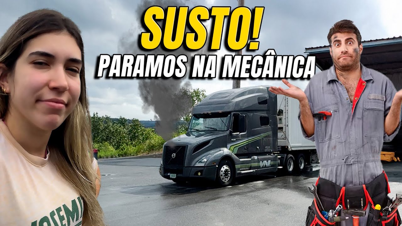 SUSTO TIVEMOS QUE PARAR NA MECÂNICA