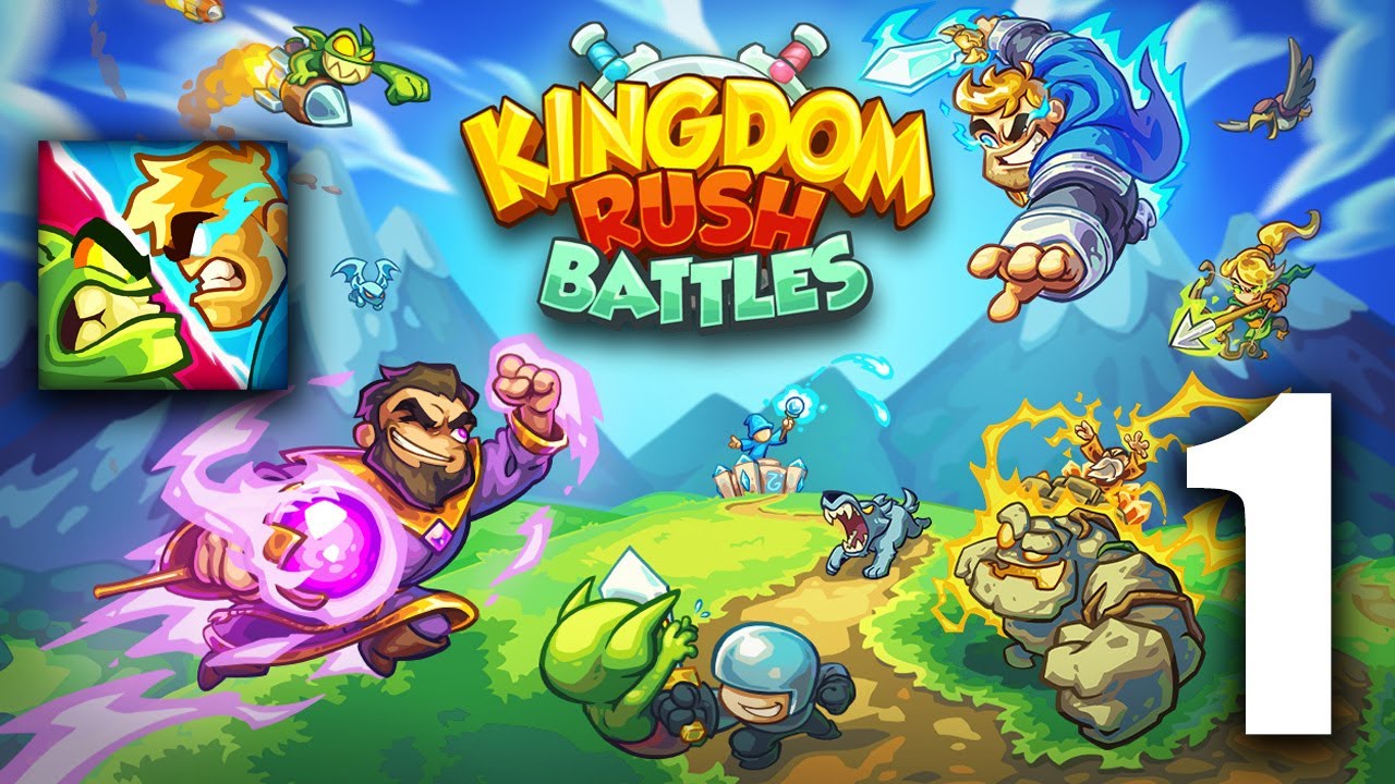 Прохождение Kingdom Rush Battles - Первый запуск новой игры от IronHide: Взял 442 рейтинга (Часть 1)