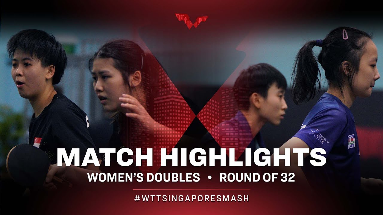 Goi Rui Xuan/Wong Xin Ru vs Zhou Jingyi/Ser Lin Qian | WD | Singapore Smash 2022 (R32)