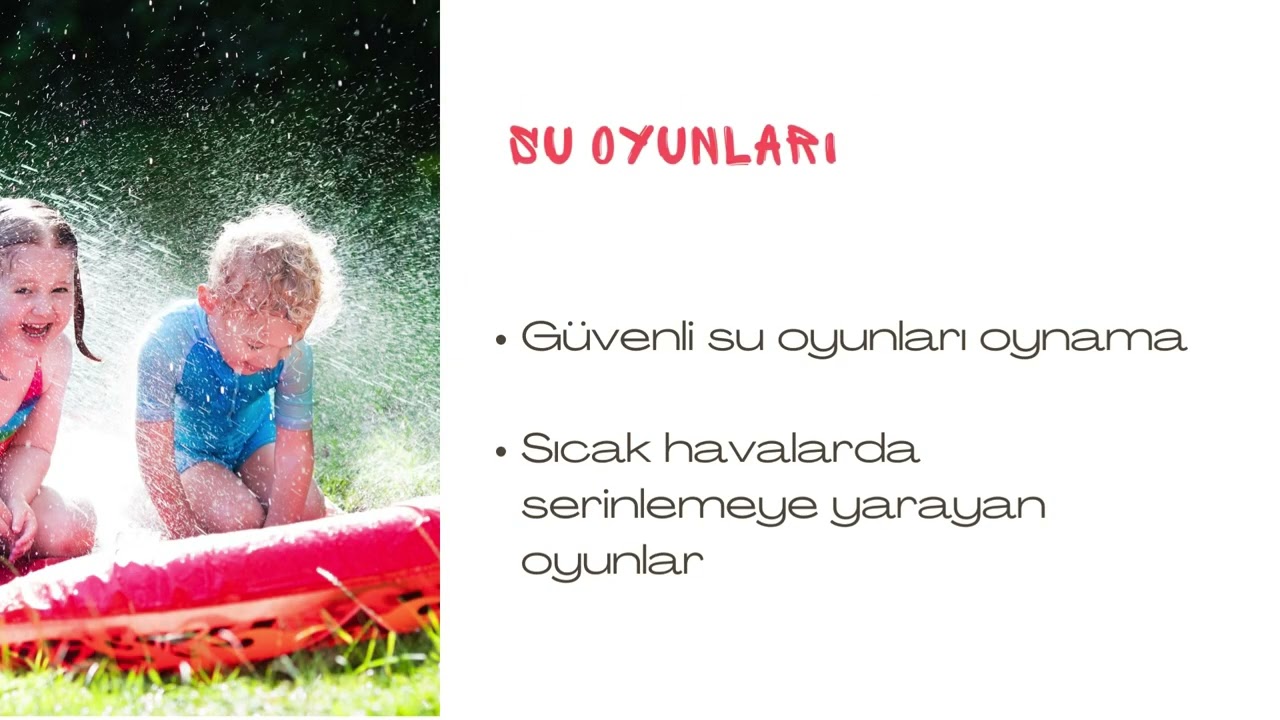 OKULÖNCESİ ÖĞRENCİLERİ İÇİN TATİL ÖNERİLERİ