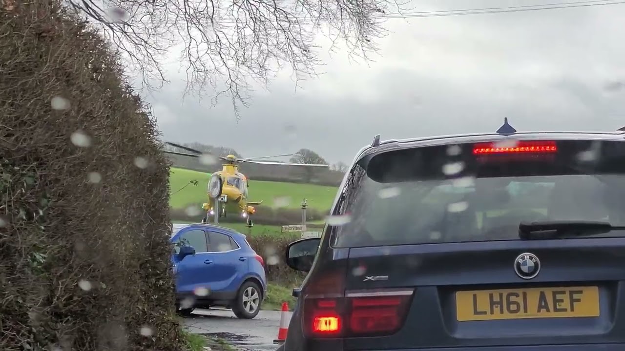 Crewkerne R.T.A. Dorset and Somerset Air Ambulance in attendance.  #irishmac093