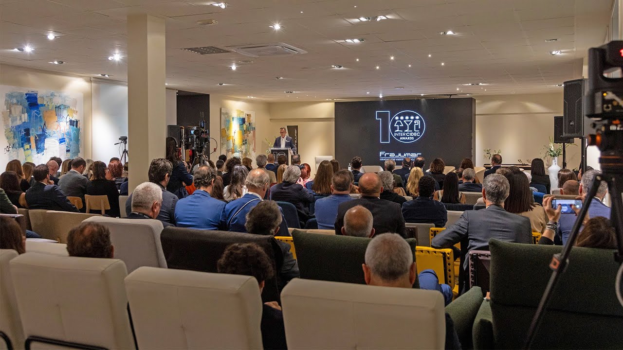 Mejores momentos Entrega de Premios Internacionales de Diseño de Entornos Contract InterCIDEC 2025.