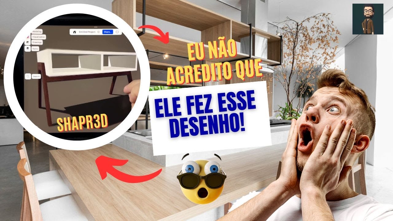 Modelagem de uma Bancada em MDF | Shapr3D |
