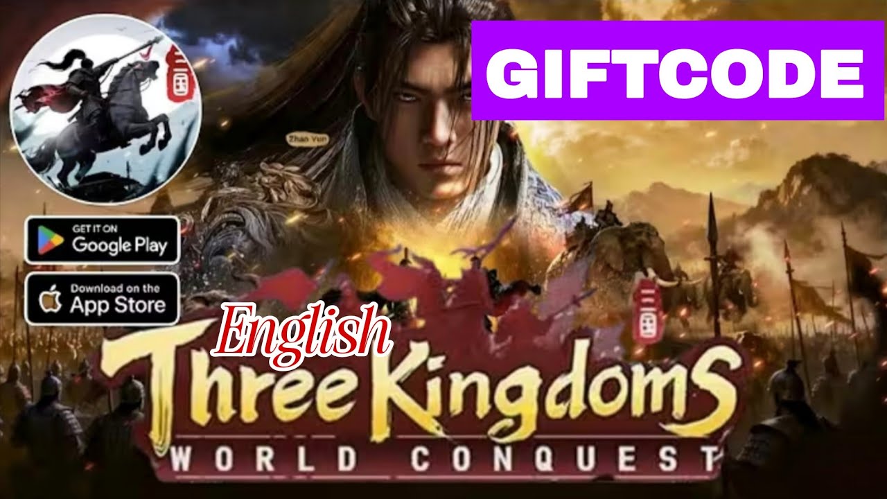 Three Kingdoms: World Conquest (ENGLISH) || All 8 Giftcode & How to Redeem.