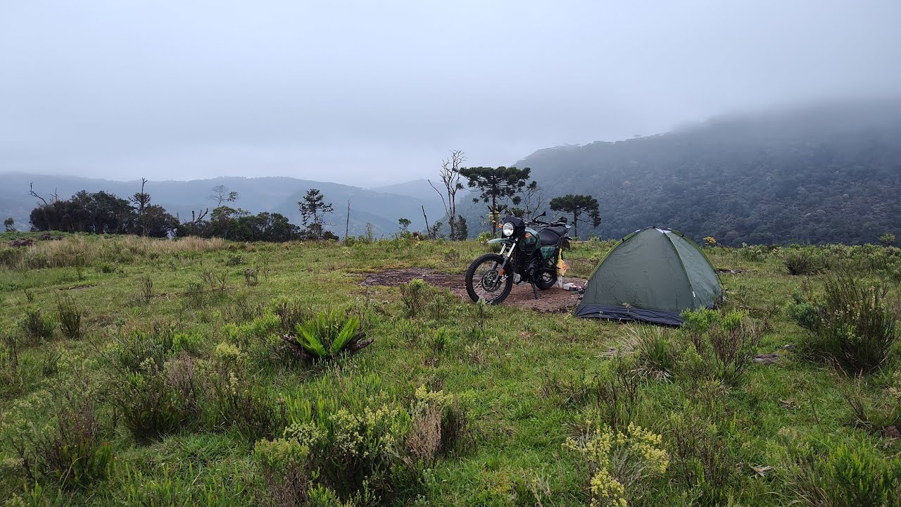 Moto Camping Solo em Urubici - SC
