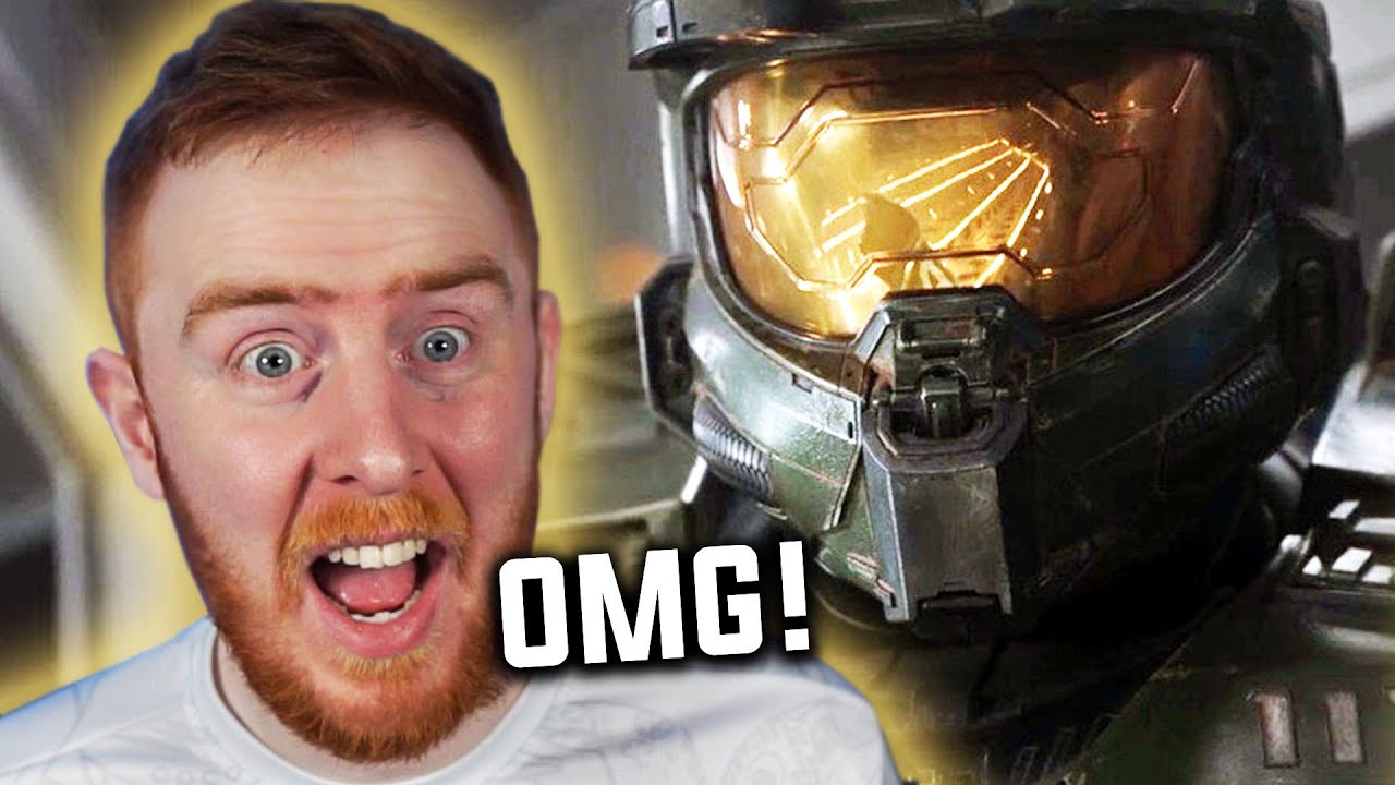 HALO TV SHOW OFFICIAL TRAILER REACTION - IT LOOKS AMAZING!