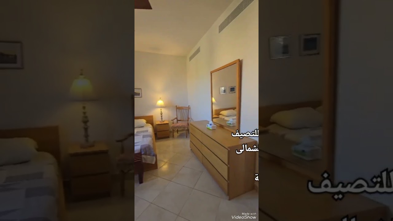 فيلا مستقلة بحمام سباحه للايجار بقرية مراسى الساحل الشمالي