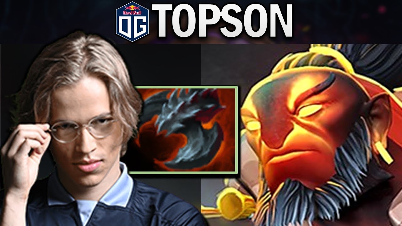 OG.TOPSON TRYING SATANIC ON EMBER SPIRIT - DOTA 2 7.24 GAMEPLAY