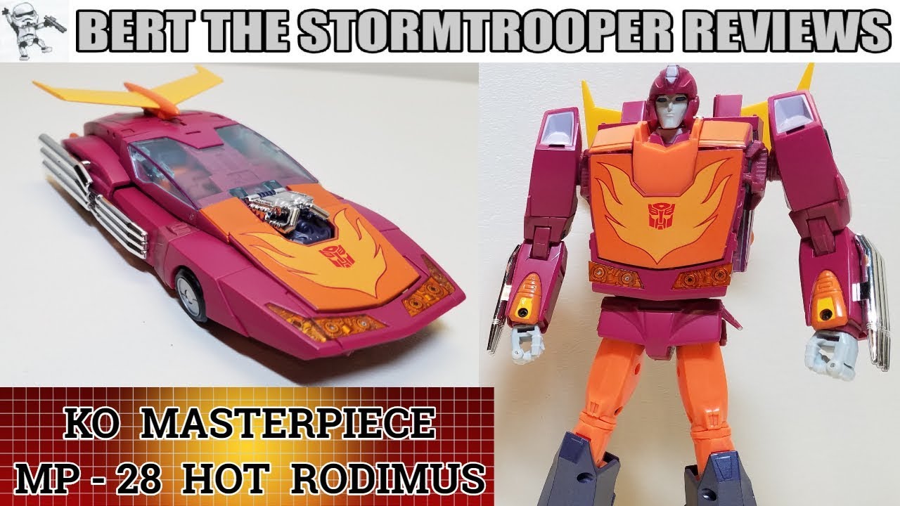 KO MP 28 Hot Rodimus (Masterpiece HOT ROD) Review! Bert the Stormtrooper Reviews!