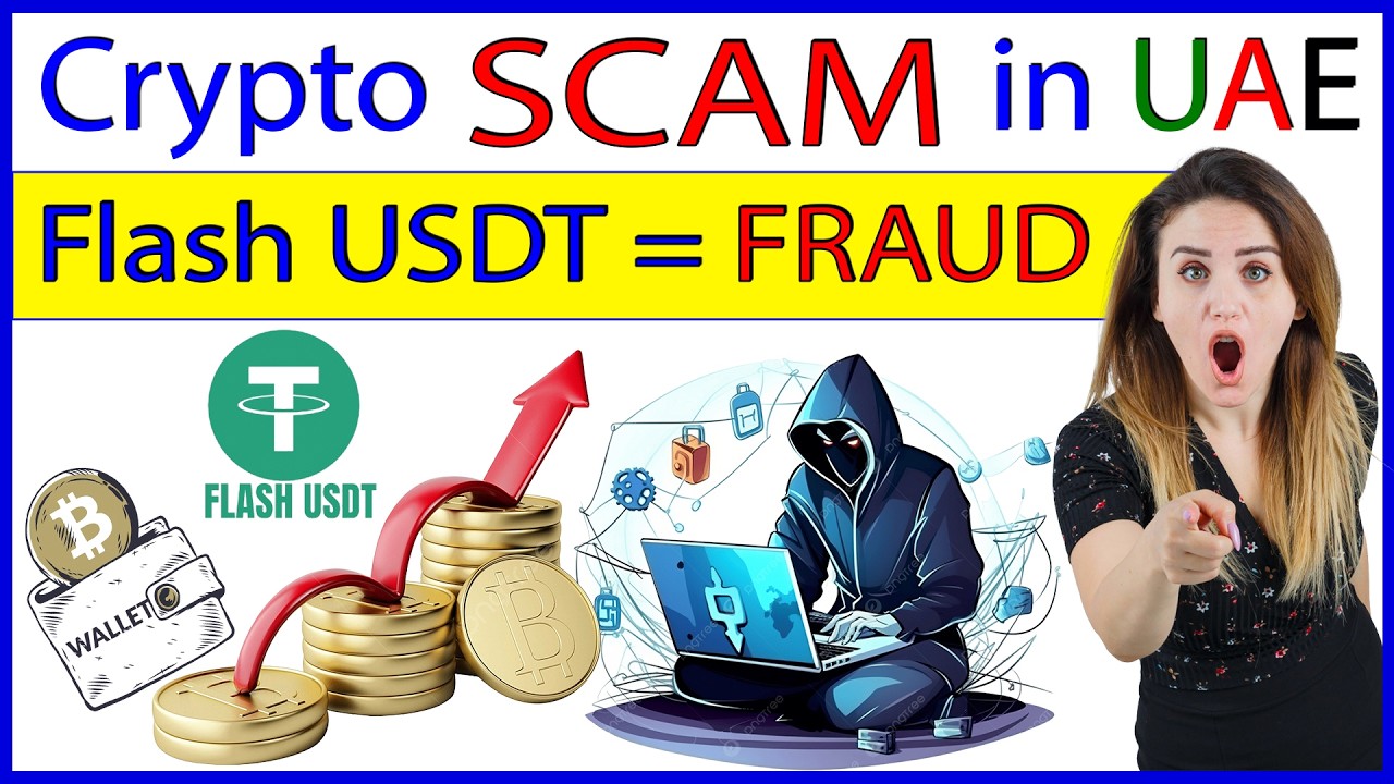 Crypto Scam In UAE | Flash USDT Scam in Dubai | Online Lottery Fraud | Bitcoin Scammers