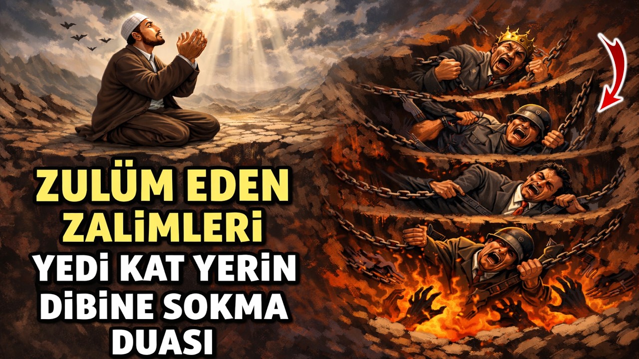 Zalimlik Edenleri Yerin 7 Kat Dibine Sokan Dua !