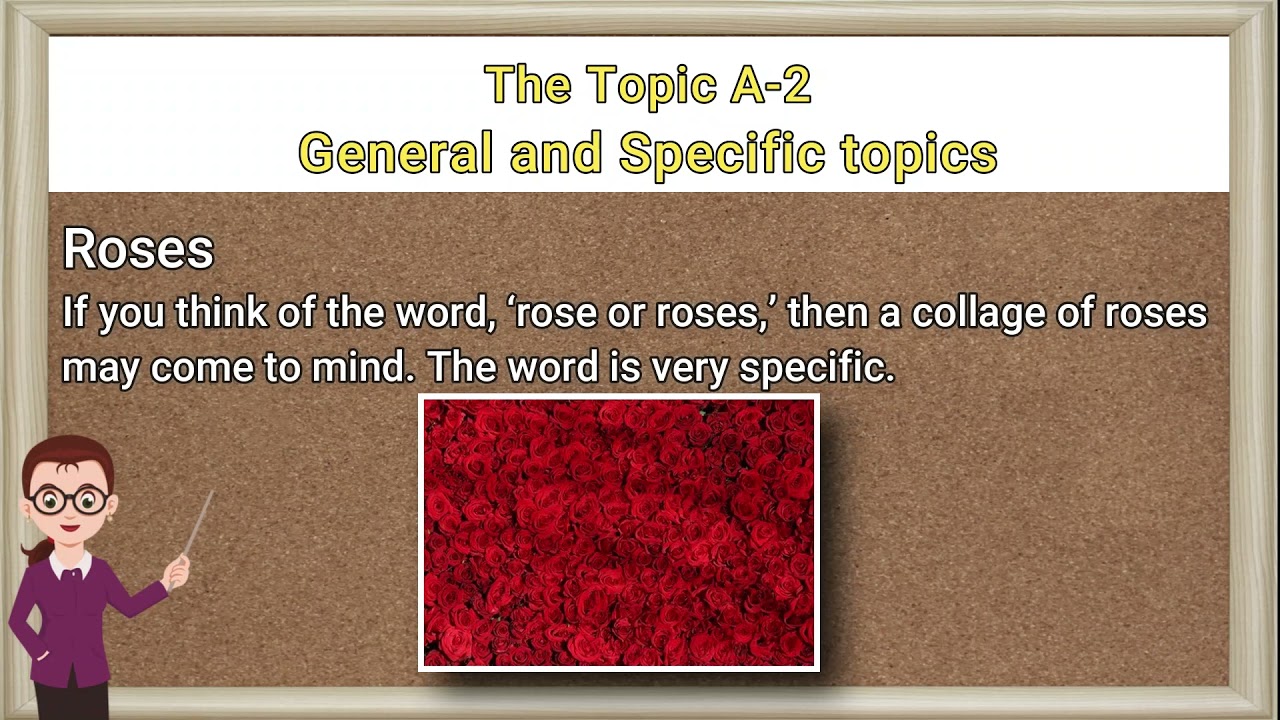 General and Specific Concept