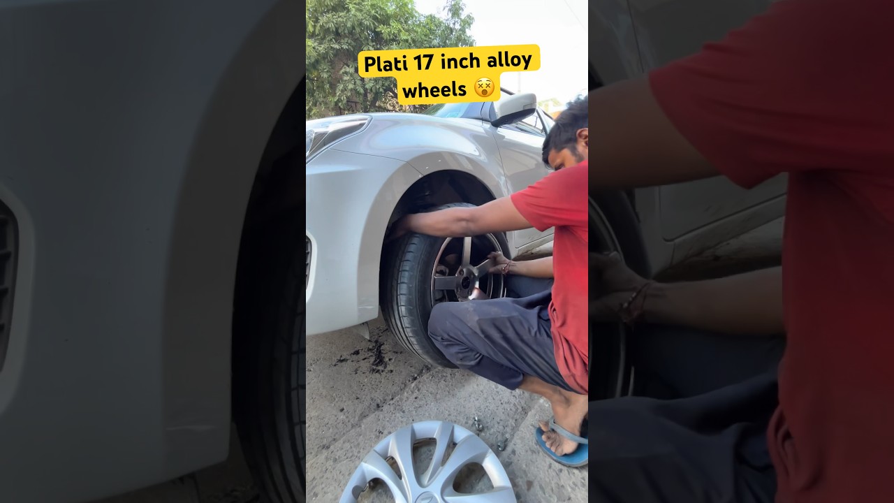 Swift 17 inch plati alloy wheels price ? #shorts #car