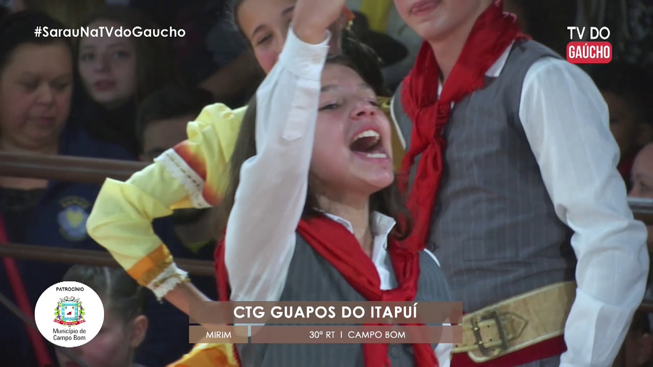 CTG Guapos do Itapuí 30ª RT - Mirim - XX Sarau de Arte Gaúcha