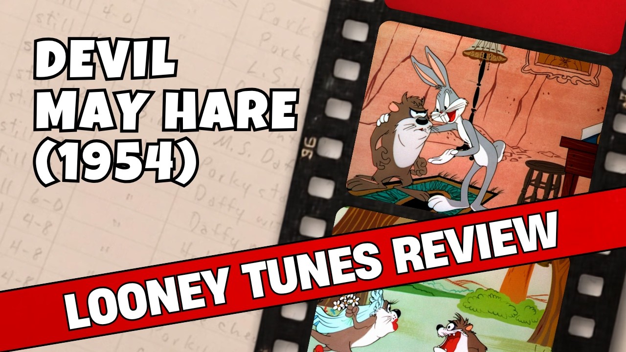 Exploring the Chaos of 'Devil May Hare (1954)' with Taz's First Appearance