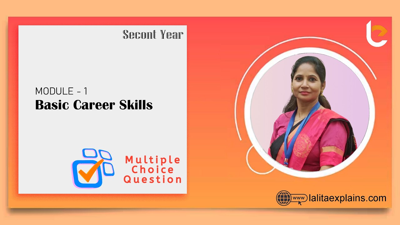 Employability Skills | MCQ's | Module-1: Basic Career Skills | Second Year CTS Students