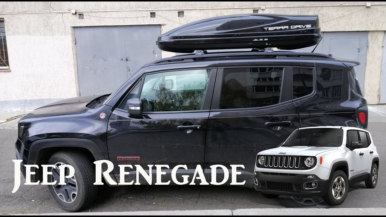 TURTLE - Barras de Techo Universales para Vehículos Bacas Portaequipajes Jeep Renegade