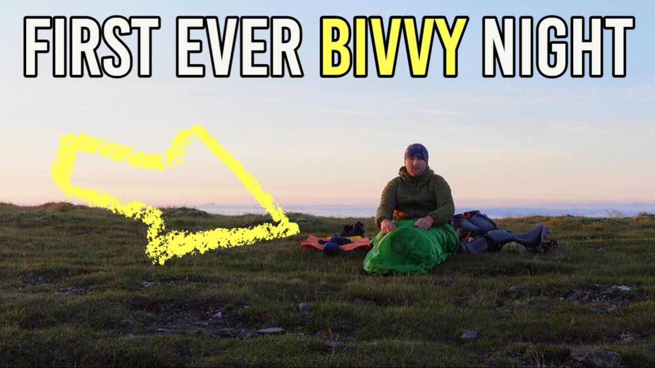 Scottish Mountain Night Hike & My First Bivvy Night (Alpkit Kloke Bivvy Bag)