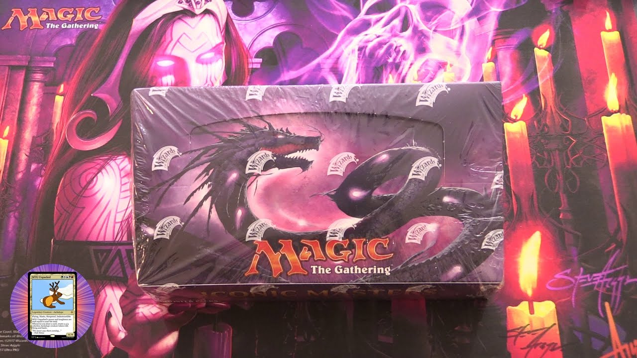 Iconic Masters Box Break - NICE PULLS!