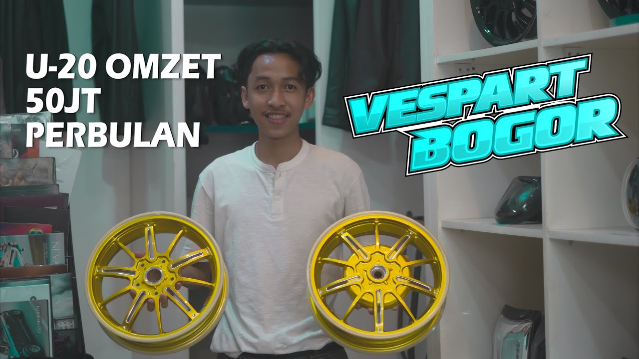 BERAWAL DARI BISNIS BAWANG BREBES KINI MENJADI JURAGAN WORKSHOP VESPA DI BOGOR