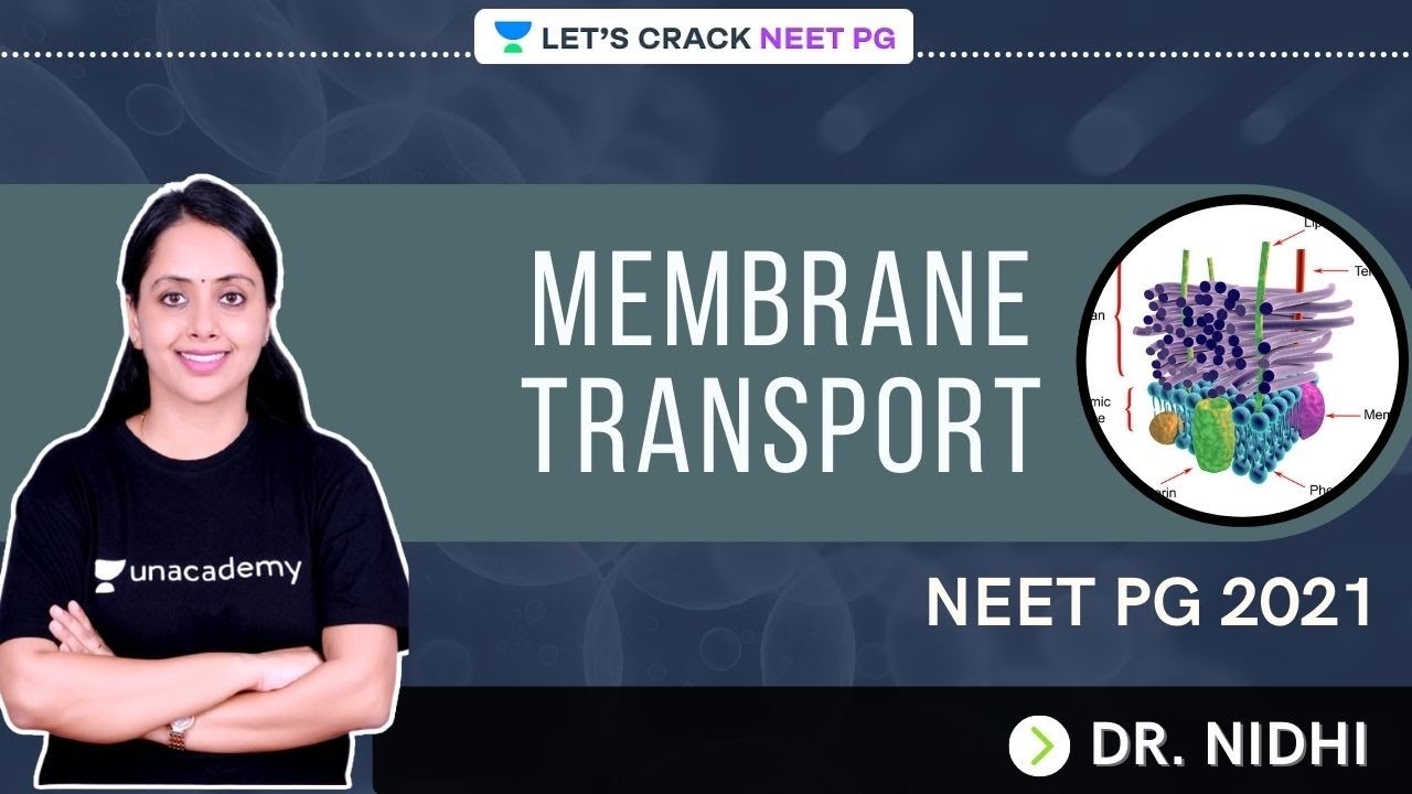 Membrane Transport | NEET PG 2021 | Dr. Nidhi
