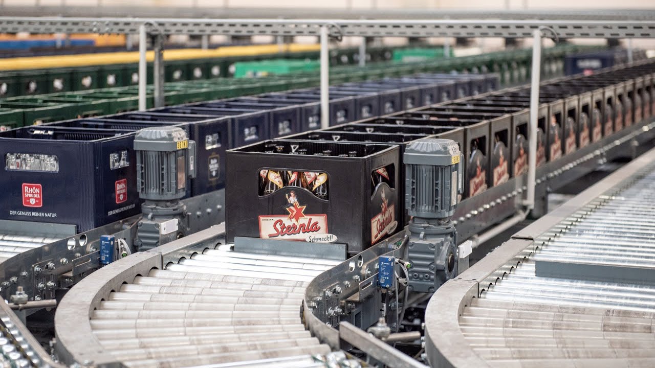 wenglor sensoric - Sorting, Recycling, Saving Resources - Europe's largest Beverage Sorting Plant