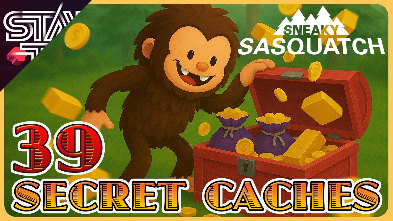 Find All 39 Secret Caches in Sneaky Sasquatch