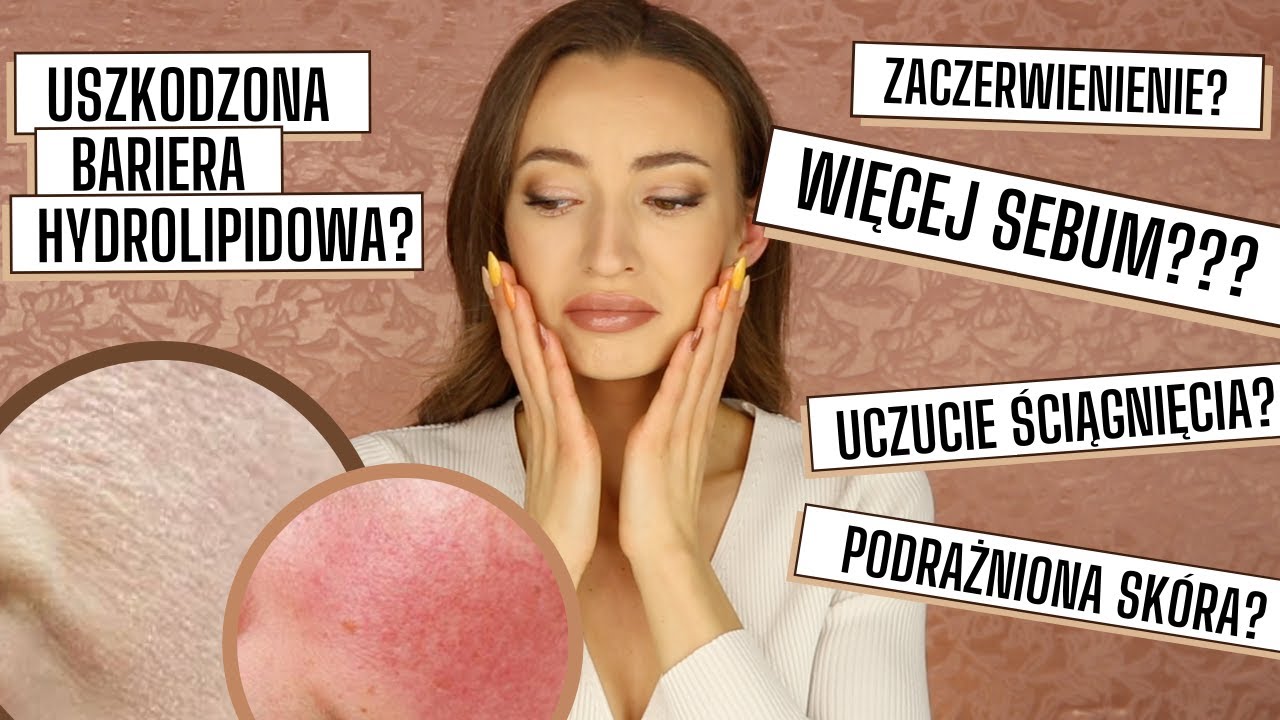 Skóra SUCHA czy ODWODNIONA? 💧| Bariera hydrolipidowa - jak o nią dbać❓| + Konkretne KOSMETYKI