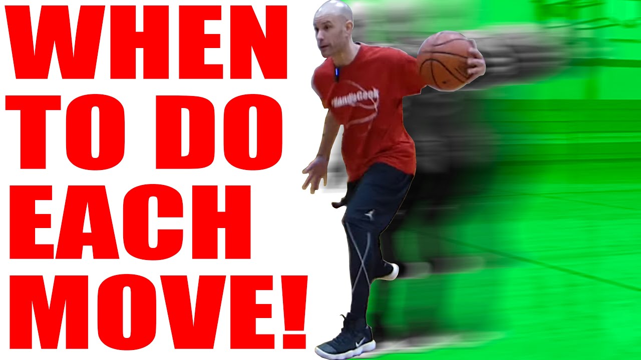 WHEN To Do Different Basketball Moves To BEAT DEFENDERS!
