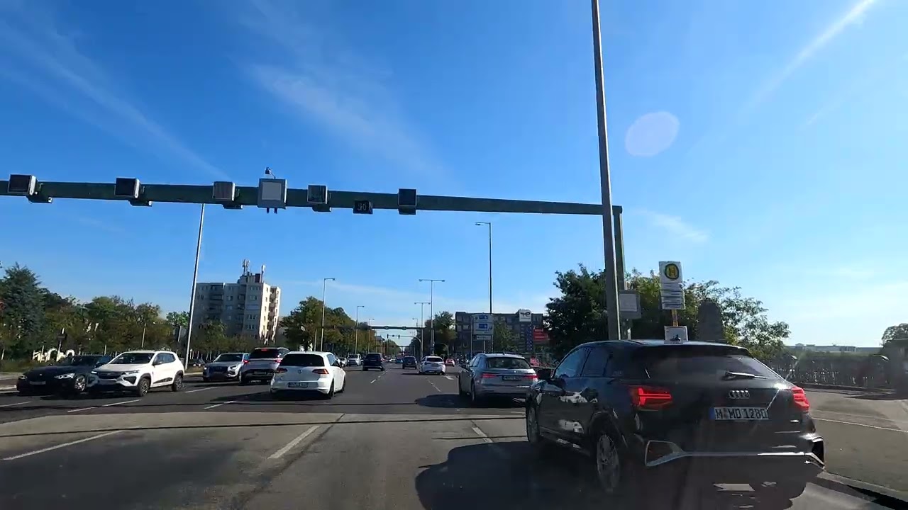 🇩🇪 Berlin Full Drive 4K – From West to East | Spandau → Potsdamer Platz → Mahlsdorf 🚗