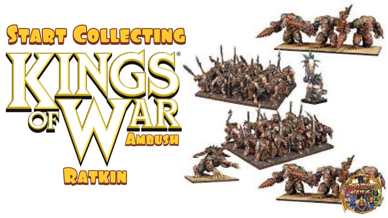Start Collecting Kings of War Ambush: Ratkin