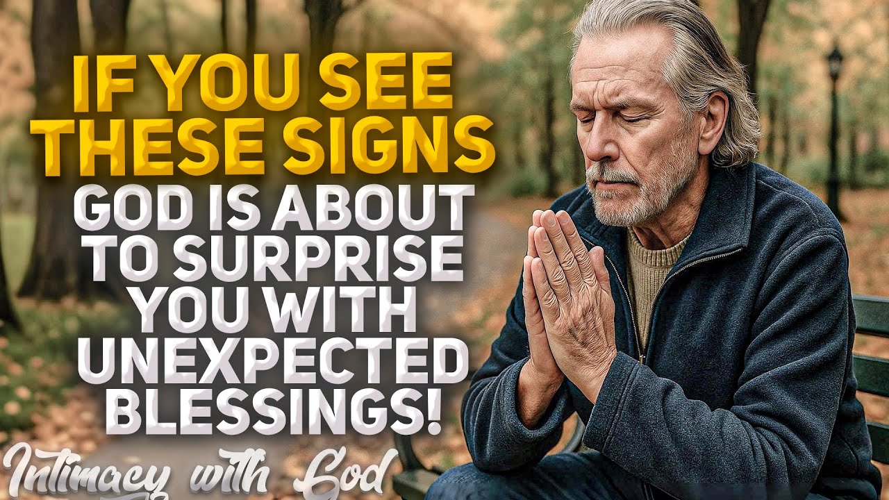 Signs That CONFIRM God is About to Surprise You with Unexpected Blessings! (Christian Motivation)