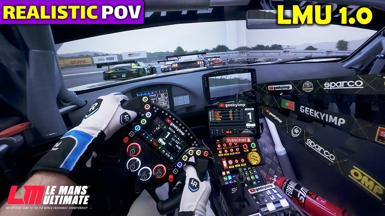 LMU 1.0 IS OUT! Mercedes-AMG GT3 Ultra-Realistic POV at Fuji!