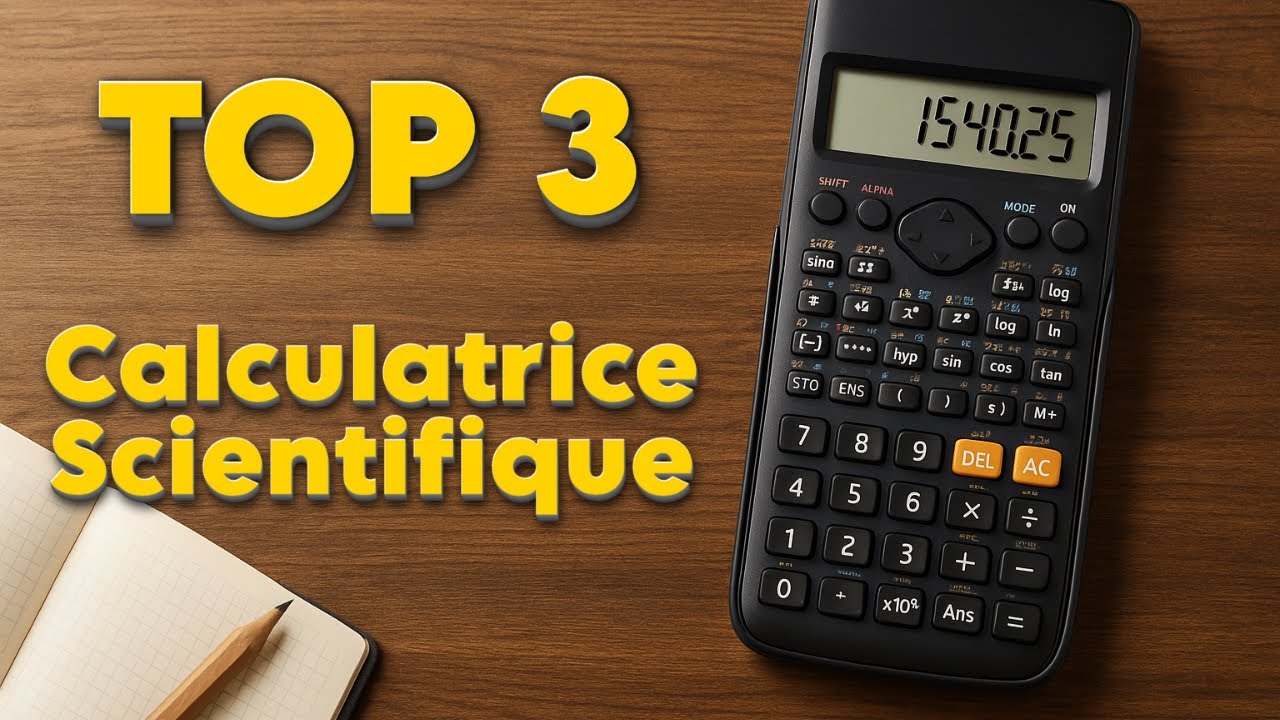 TOP 3 : Meilleure Calculatrice Scientifique 2025