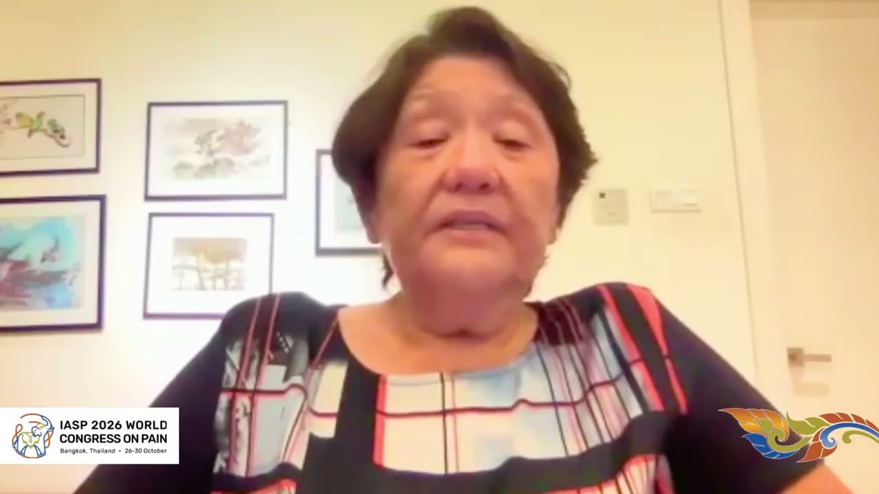 Submit Poster Abstracts to the 2026 World Congress on Pain, IASP President-Elect Mary Suma Cardosa