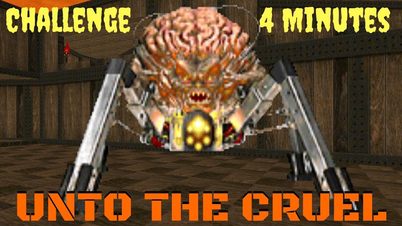 Ultimate Doom Challenge | E4M8: Unto The Cruel | Sub 4 Minutes