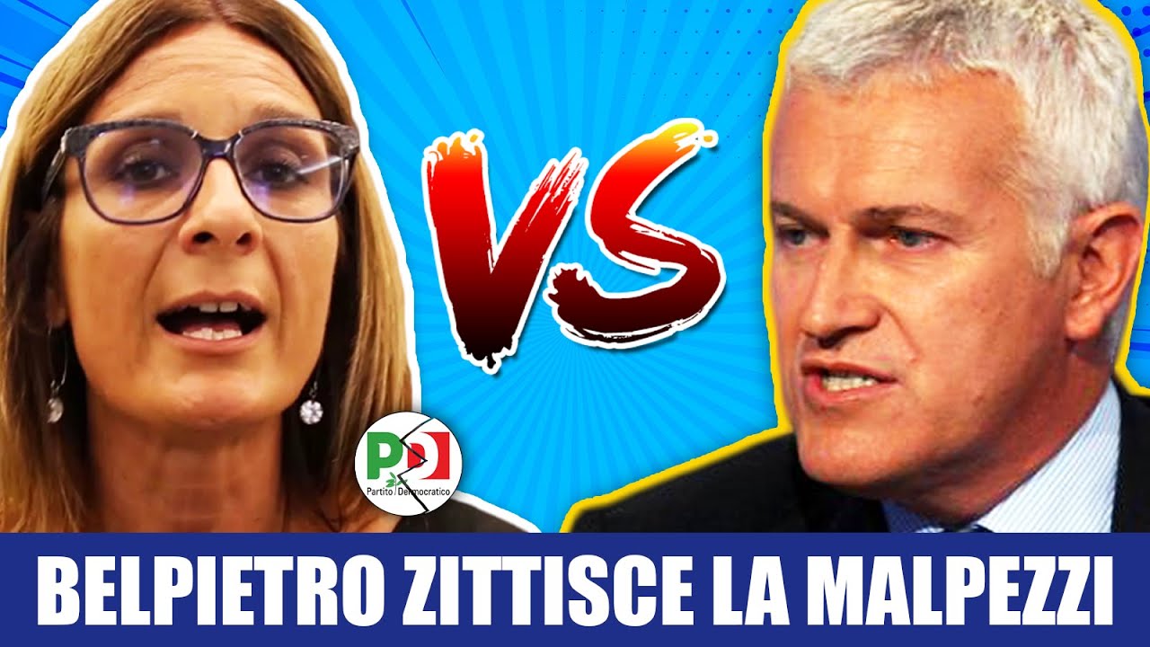 BELPIETRO ZITTISCE LA SENATRICE MALPEZZI DEL PD