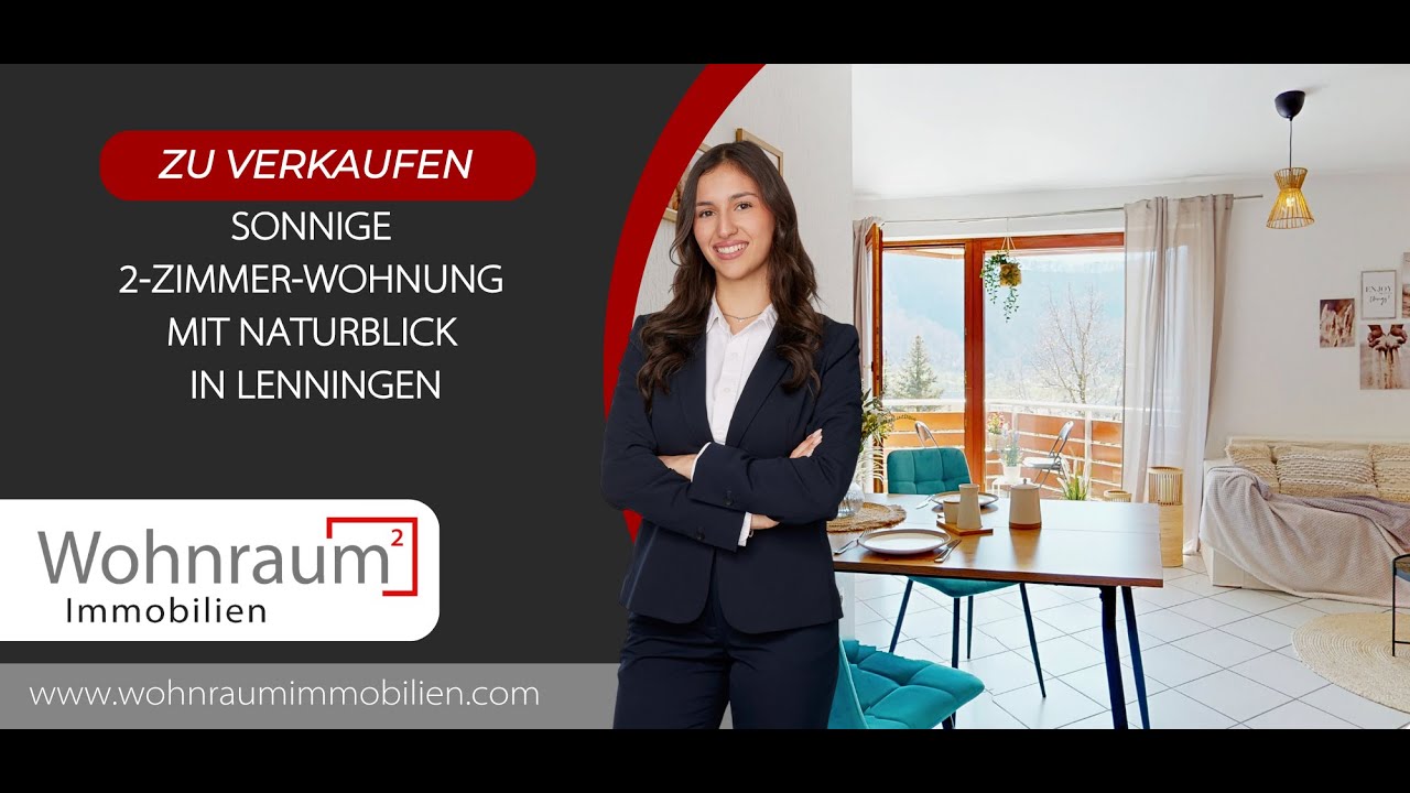 Sonnige 2-Zimmer-Wohnung mit Naturblick in Lenningen🏡