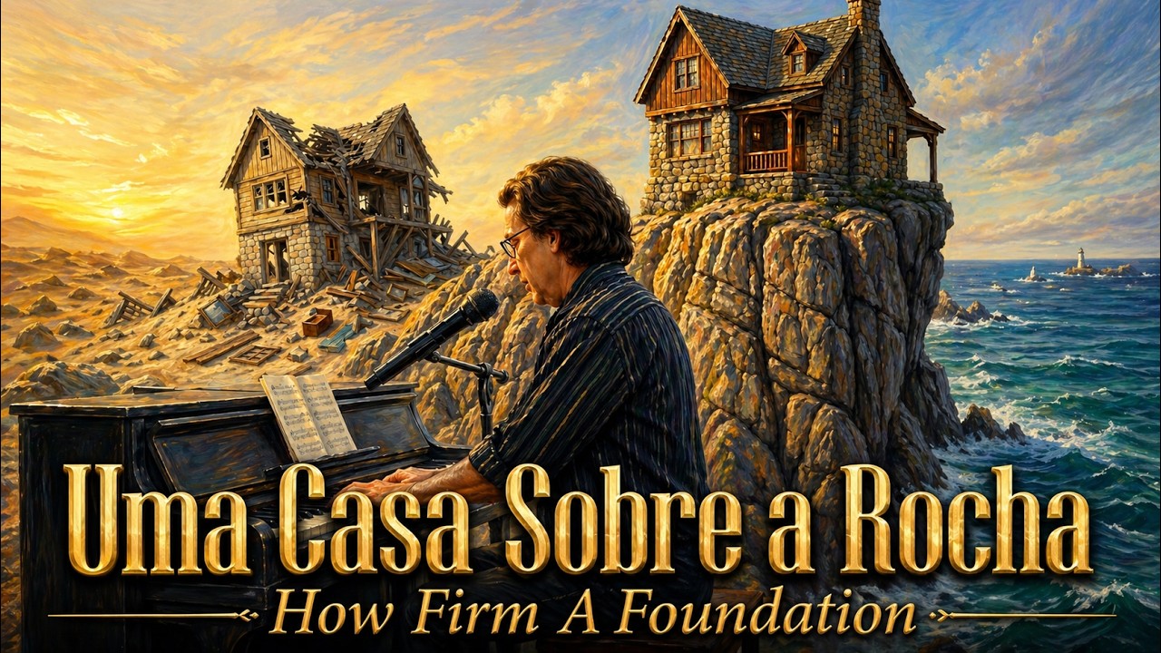 Uma Casa Sobre a Rocha | How Firm a Foundation | arranjo Fernando Ortega 💒🏔