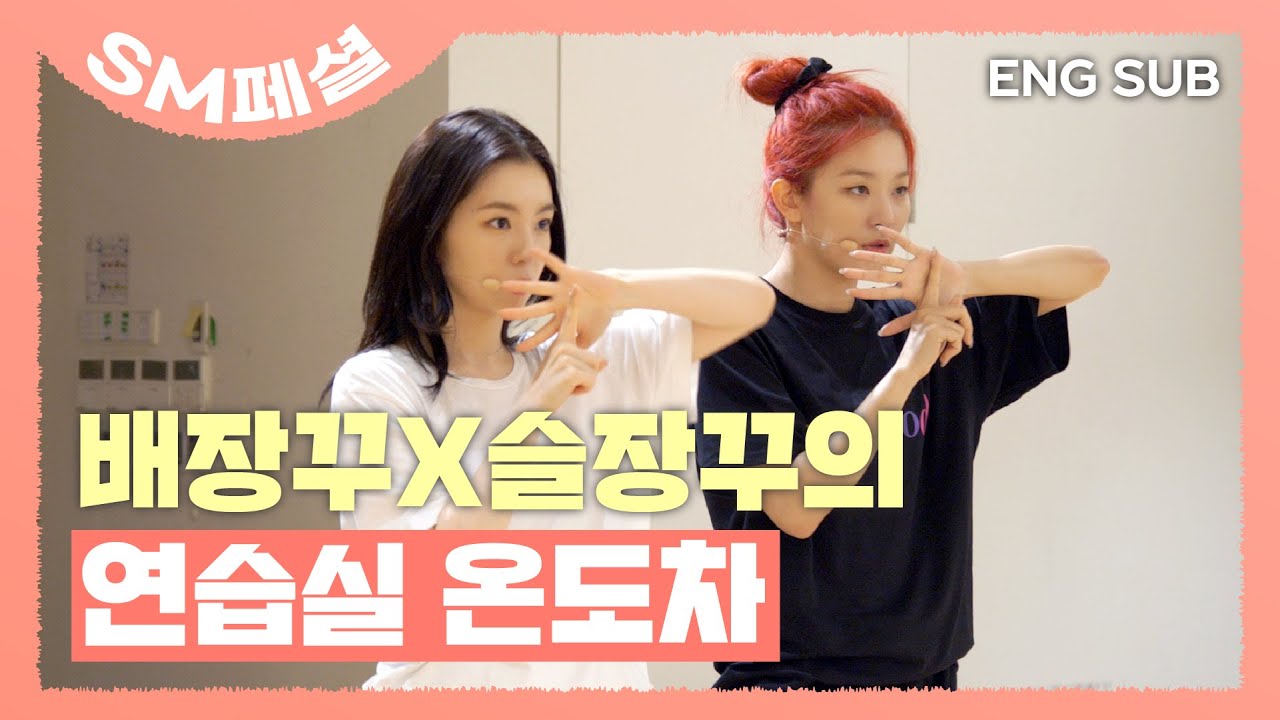 [SUB] 아이린X슬기 연습실 온도차🧡#IRENE #SEULGI #MONSTER #SM페셜 | LEVEL UP RISKY PROJECT