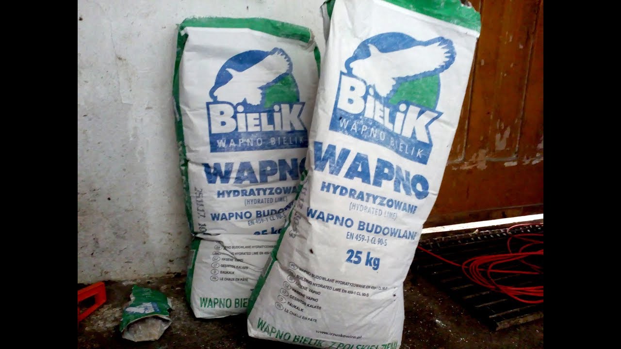 Wiosenne wapnowanie... ścian:) - Rolnik NIEprofesjonalny
