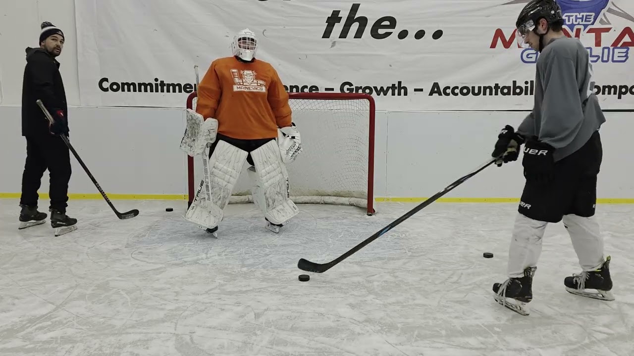 Goalie Training Session | In Tight Plays & RVH Recoveries