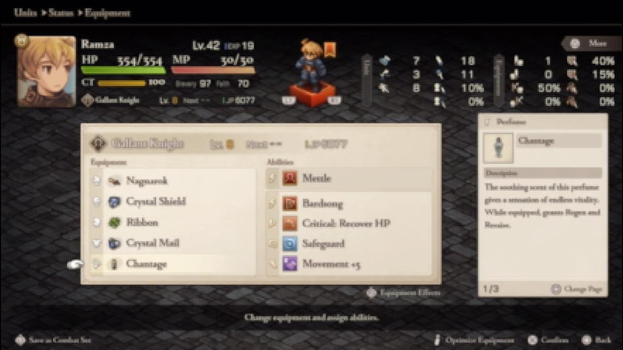 FFT Ivalice Chronicles - Stealing Genji Gear