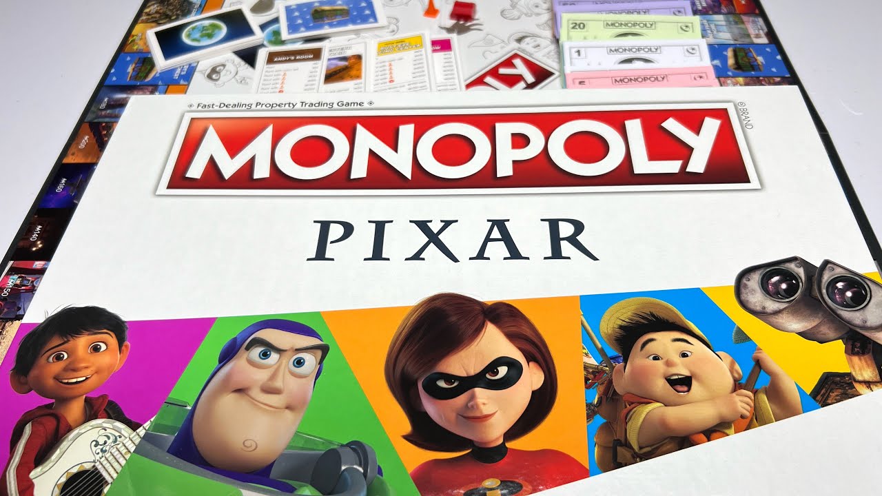 Checking out Monopoly, Pixar Edition 2020