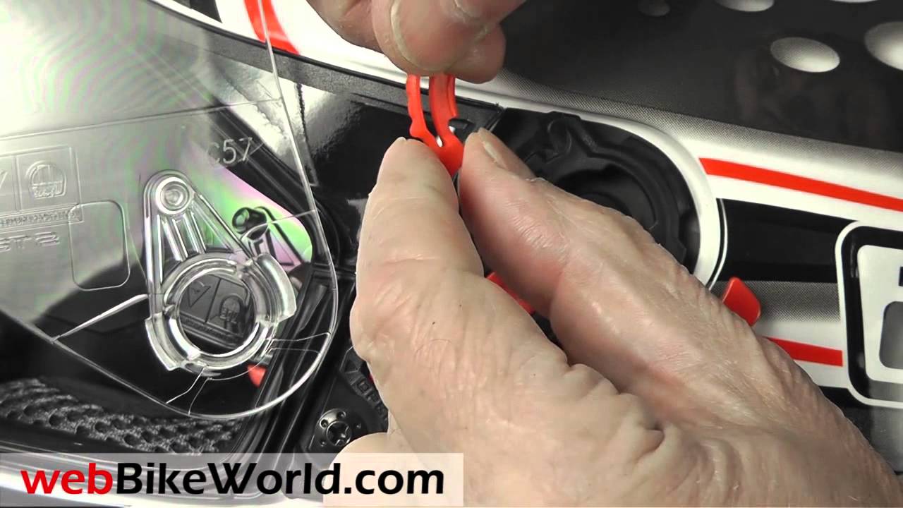 AGV Helmet Customizable Visor Opening System