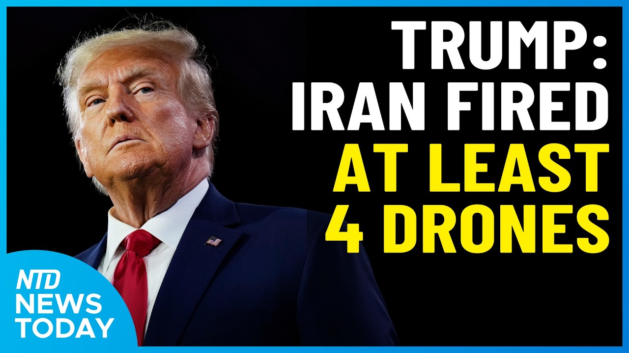 Trump: Iran Fired 4 Drones at Ships; Palisades Fire Trial Ends in Mistrial | NTD News Today June 26