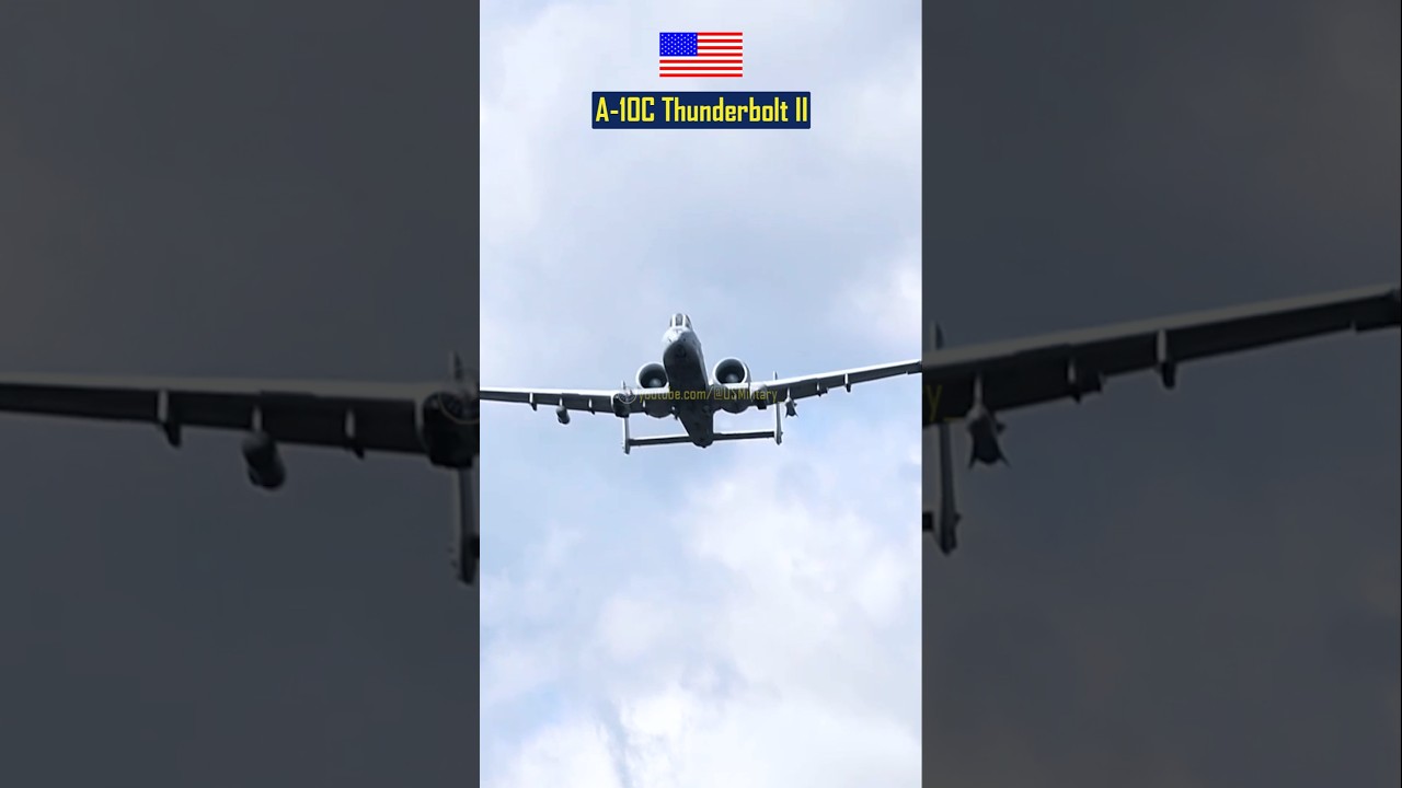 Agile. Armed. Unstoppable: A-10C Thunderbolt II